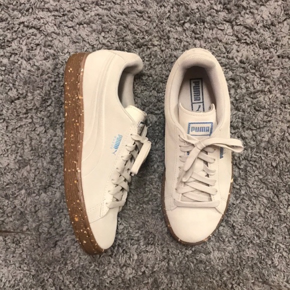 puma suede gum sole womens